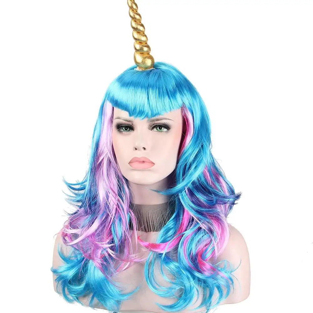 Unicorn Rainbow Cosplay Anime Wig Wigs Store Cosplay Wig