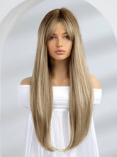 Load image into Gallery viewer, Straight Bangs Synthetic Fiber Wigs
