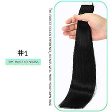 Load image into Gallery viewer, Tape in Hair Extensions Human Hair - 20 Pcs 50 Grams Wig Store
