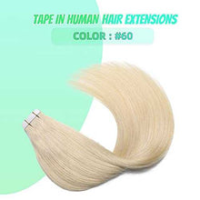 Load image into Gallery viewer, Tape in Hair Extensions Human Hair - 20 Pcs 50 Grams Wig Store
