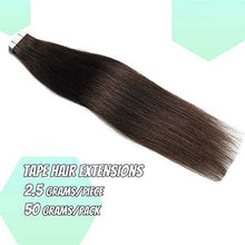 Load image into Gallery viewer, Tape in Hair Extensions Human Hair - 20 Pcs 50 Grams Wig Store
