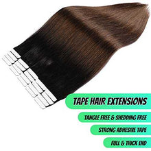 Load image into Gallery viewer, Tape in Hair Extensions Human Hair - 20 Pcs 50 Grams Wig Store
