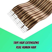 Load image into Gallery viewer, Tape in Hair Extensions Human Hair - 20 Pcs 50 Grams Wig Store
