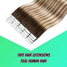 Load image into Gallery viewer, Tape in Hair Extensions Human Hair - 20 Pcs 50 Grams Wig Store
