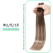 Load image into Gallery viewer, Tape in Hair Extensions Human Hair - 20 Pcs 50 Grams Wig Store
