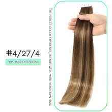 Load image into Gallery viewer, Tape in Hair Extensions Human Hair - 20 Pcs 50 Grams Wig Store
