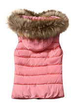 Load image into Gallery viewer, Winter Hooded Stand Collar Puffer Vest
