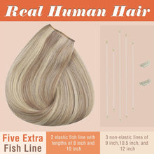 Load image into Gallery viewer, 20 Inch Straight Human Hair Wire Extensions
