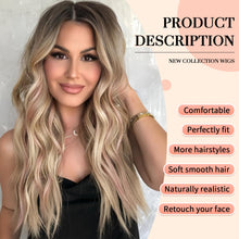 Load image into Gallery viewer, Ombre Blonde Heat Resistant Wig
