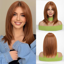 Load image into Gallery viewer, 14 Inch Synthetic Lob Wig
