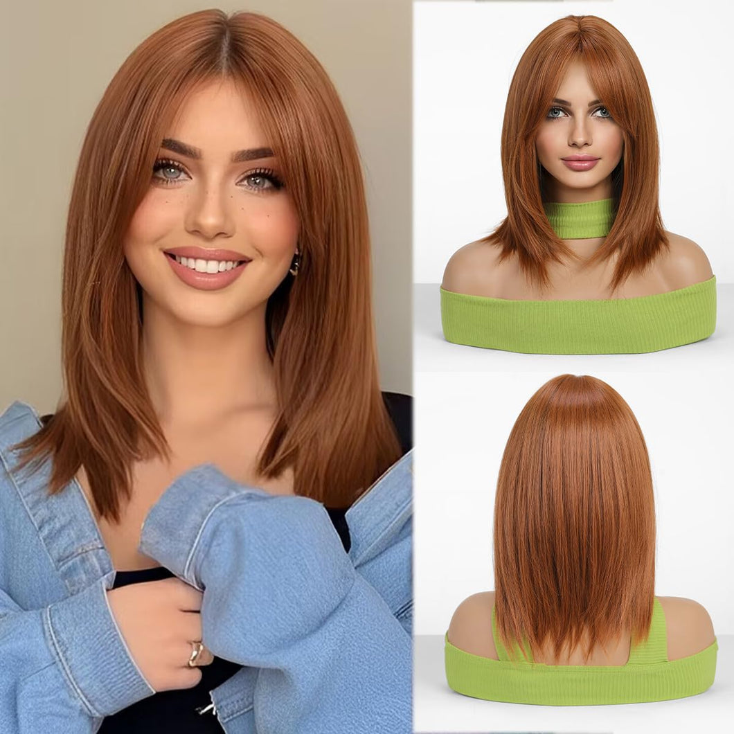 14 Inch Synthetic Lob Wig