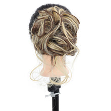 Load image into Gallery viewer, Stylish Wavy Claw Clip Messy Bun Updo Hairpiece
