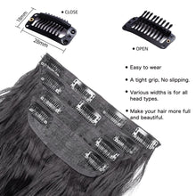 Load image into Gallery viewer, Double Weft Synthetic Hair Extension 4pcs 20 Inches
