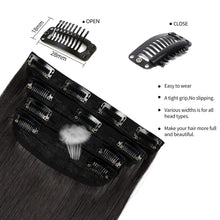 Load image into Gallery viewer, Double Weft Synthetic Hair Extension 4pcs 20 Inches
