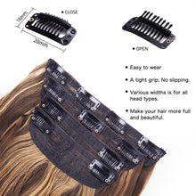 Load image into Gallery viewer, Double Weft Synthetic Hair Extension 4pcs 20 Inches
