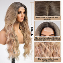 Load image into Gallery viewer, Ombre Blonde Heat Resistant Wig
