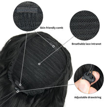 Load image into Gallery viewer, Synthetic Drawstring Ponytail Extension - 26 inch Long
