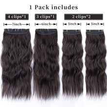 Load image into Gallery viewer, Synthetic Drawstring Ponytail Extension - 26 inch Long
