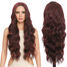 Load image into Gallery viewer, Long Wavy Wig 30 Inch HD Front Lace Hair Wig
