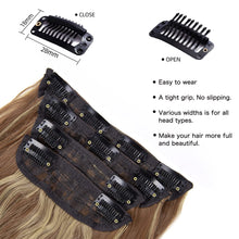 Load image into Gallery viewer, Double Weft Synthetic Hair Extension 4pcs 20 Inches
