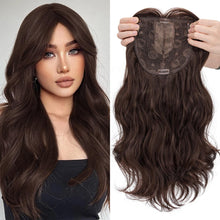 Load image into Gallery viewer, Synthetic Hair Topper 18 Inch with Bangs Hair Topper Beauty Supply Store All Products
