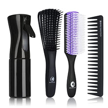 Load image into Gallery viewer, Detangling Hair Brush Set with Hair Spray bottle
