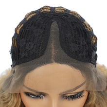 Load image into Gallery viewer, jessica curly synthetic lace front wig
